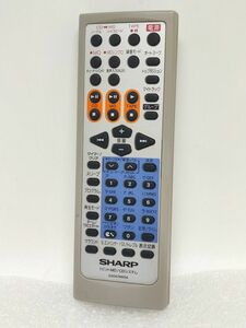 【動作確認済】SHARP SD-FX200用 純正リモコン GA047AWSA