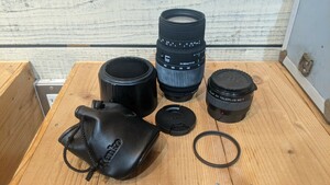 動作オッケーペンタックスAFマウント シグマ 70-300mm 4-5.6 Pz-AF 2倍 テレコン付