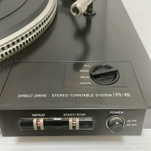 【動作品/極上美品】SONY ソニー PS-X6 ダイレクトドライブ フルオート レコードプレーヤー ターンテーブル STEREO TURNTABLE SYSTEM_画像2