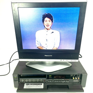 [ первоклассный прекрасный товар / редкостный рабочий товар ]SONY Sony SL-200D RMT-A200 Hi-Band Beta Video Cassette Recorder hi-fi Beta видео кассета β 2001 год производства 