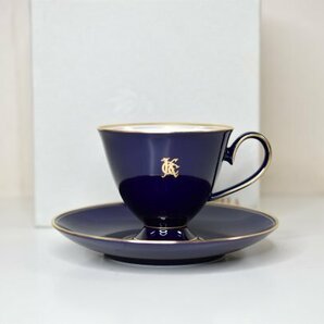 【未使用】香蘭社 デミタス コーヒー 皿 湯呑揃 日本ゴルフ100年祭 記念レセプションの画像3