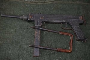 HUDSON ハドソン MADSEN　M1950 サブマシンガン モデルガン SMG ジャンク品