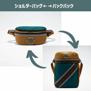 【新品】リーボック ショルダーバッグから変形可能なコンバーチブルバッグ