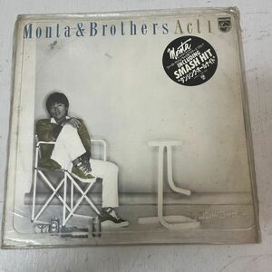 LP レコード Monta & Brothers もんた & ブラザーズ ダンシング オールナイト