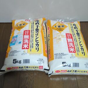 国内産 千葉コシヒカリ無洗米 5キロ×2袋