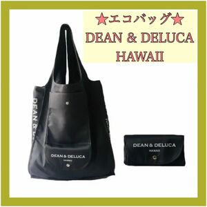 【新品】エコバッグDEAN＆DELUCAディーン&デルーカグレーハワイ