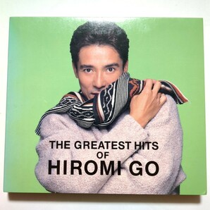郷ひろみ ベストアルバム 2CD 「THE GREATEST HITS OF HIROMI GO」 初回盤・デジパック仕様 2億4千万の瞳 哀愁のカサブランカ 男の子女の子