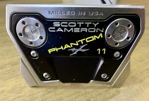 【良品】SCOTTY CAMERON PHANTOM X 11 33インチ2021 スコッティキャメロン ファントムX ★HCなし