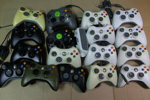 Xbox360/Xbox controller together 17 piece set Microsoft original 