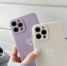 【iPhone11】iPhoneケース パープル ハート 手書き 紫 シンプル 即決 送料無料 スマホケース 可愛い セール 新品 推し活 スマホカバー 人気_画像7