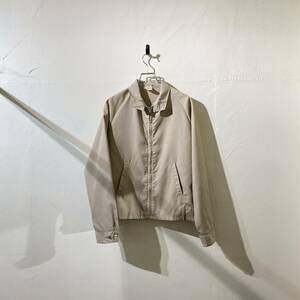 vintage print cotton poly swing top jacket USA製 アメリカ古着 ビンテージ 90s 80s スウィングトップ ポリコットンジャケット