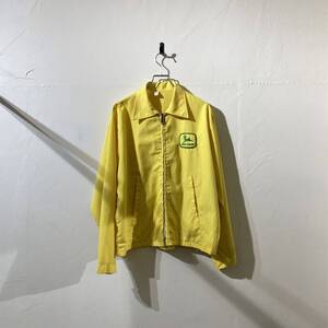 vintage 70s swing top yellow jacket 古着 ビンテージ スウィングトップ ジップジャケット ブルゾン ワークジャケット デザインジャケット