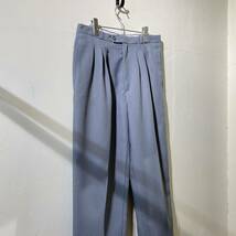 vintage euro design tuck slacks pants ヨーロッパ古着 ビンテージ デザインスラックス 柄スラックス 3タック 70s 80s_画像5