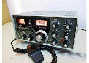 ◇ 405071 ◇ 無線機 「ジャンク品」 YAESU 八重洲 ヤエス FT-101ES SSB TRANSCEIVER ※通電可 / 昭和