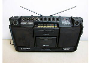 * 405051 * radio-cassette [ junk ] National National STEREO MAC ST-5 RS-4250 * electrification possible / Showa Retro 
