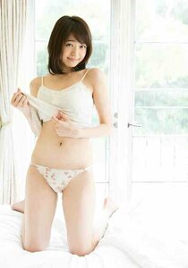 超セクシー かわいい 美人 水着下着 巨乳美脚美尻 イラストアート B2ポスター