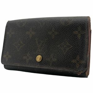 【中古】 LOUIS VUITTON ルイ・ヴィトン ポルト モネ・ビエ トレゾール モノグラム M61730 財布 21014319 RS