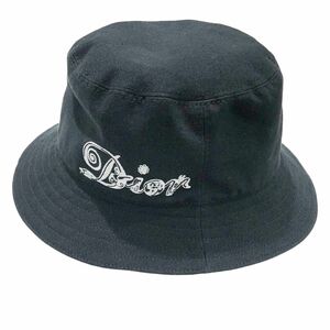 【中古】 Christian Dior クリスチャン・ディオール ハット 033C906Q4511 ロゴ ハット ブラック 22018024 YM