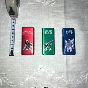 ガンダム携帯灰皿×3色セット