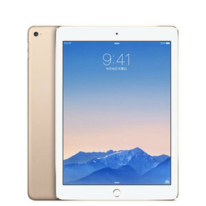 美品 iPad Air2 64GB ゴールド A1567 Wi-Fi+Cellular 9.7インチ 第2世代 2014年 au 本体 中古