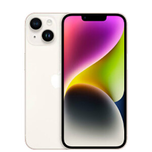 バッテリー90％以上 美品 iPhone14 128GB スターライト 中古 SIMフリー SIMロック解除済