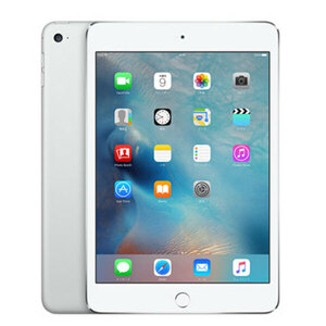 美品 iPad mini4 128GB シルバー A1550 Wi-Fi+Cellular 7.9インチ 第4世代 2015年 本体 中古 SIMフリー