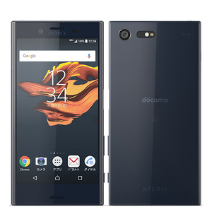 バッテリー80％以上 美品 ドコモ SO-02J Xperia X Compact Universe Black 中古