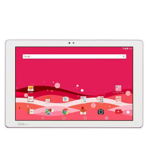 バッテリー80％以上 良品 LGT32 Qua tab PZ ピンク 中古 SIMフリー SIMロック解除済