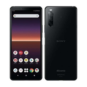 バッテリー80％以上 ほぼ新品 SO-41A Xperia 10 II ブラック 中古 SIMフリー SIMロック解除済