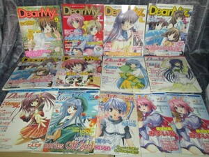 DearMy　13冊　下敷　ポスター　付録付　Vol.1～7　2003年　ゲーム美少女キャラクタービジュアル誌　雑誌　鱧　Φ