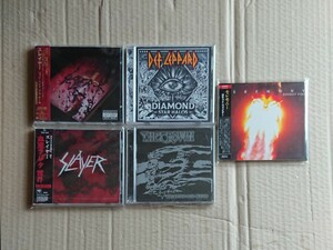 未開封 含む Heavy metal へヴィーメタル シューゲイザー SLAYER/血塗ラレタ世界 World Painted Blood Ceremony/Rocket Fire DEF LEPPARD