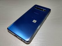 　★【40786WM】 完動品 au SCV41 SAMSUNG Galaxy S10 プリズムブルー SIMロック解除済 1円 ! 1スタ !_画像2