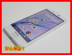 　★【38724WM】 完動品 docomo SH-01K SHARP AQUOS sense シルキーホワイト SIMロック解除済 1円 ! 1スタ !