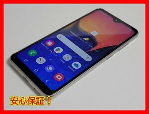 　★【38775WM】 完動品 docomo SC-02M SAMSUNG Galaxy A20 ホワイト SIMロック解除済 1円 ! 1スタ !