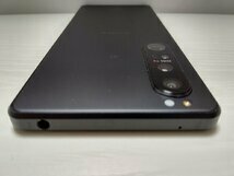 　★【40801WM】 ジャンクちょい美品 docomo SO-51B SONY Xperia 1 III フロストブラック SIMロック解除済 1円 ! 1スタ !_画像5