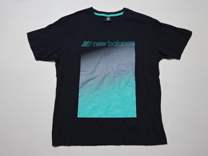 ■0504■new balance ニューバランス 半袖Tシャツ JAPAN L●