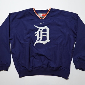 ■0504■デトロイト タイガース Detroit Tigers MLB メジャーリーグ ナイキ NIKE ジャケット L 野球●の画像1