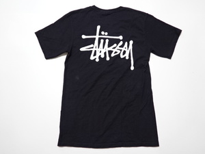 ■0515■STUSSY ステューシー 半袖 Tシャツ S 黒 国内正規品●