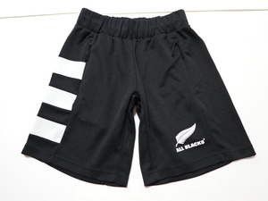 ■0525■アディダスオールブラックス ADIDAS ALL BLACKS ハーフパンツ M トレーニングパンツ●