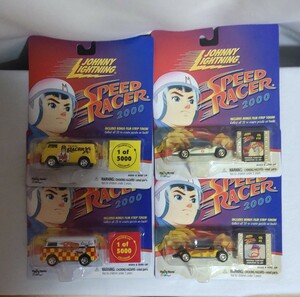 ジョニーライトニング スピードレーサー バン等４台 JOHNNY LIGHTNING