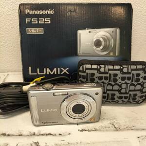 パナソニック Panasonic LUMIX FS25 シルバー ケース充電器 ケース付 箱入り【25】