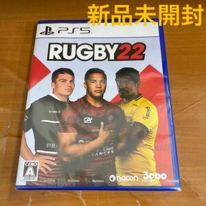 新品未開封 PS5 ラグビー22 RUGBY22