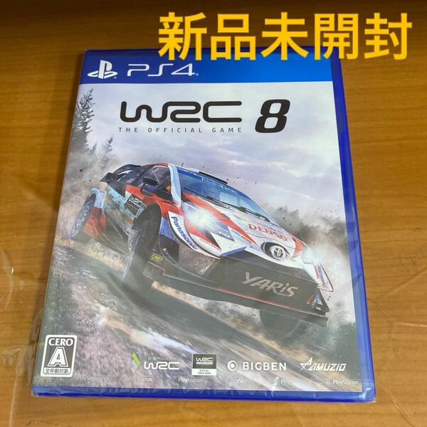 新品未開封 PS4 WRC8 FIA ワールドラリーチャンピオンシップ