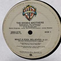 ◆ The Doobie Brothers - What a fool believes (Long Version)◆12inch US盤 サーファー系DISCOヒット!!_画像1