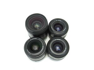 T-1608[同梱不可] Nikon AFレンズ 4点まとめセット 28-85mm 35-70mm 28-70mm 等 ニコン フィルムカメラ ジャンク