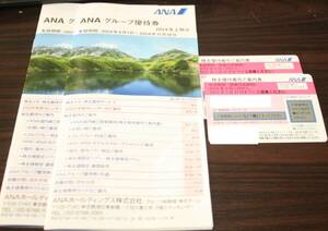 ANA　株主優待券　2枚セット　2025.5.31まで　送料込み即決