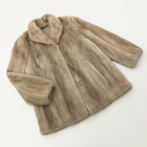 GP9611 サファイアミンク*Furs by Jacques*最高級毛皮*ミンク/MINK*リアルファー*ファーコート*ファージャケット*グレー系