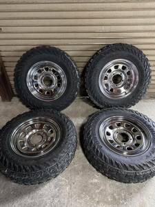  Jimny 6.50r16 tire wheel Yokohama Geolandar M/T G003 lift up mud tire 