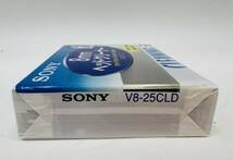 【送料無料】未開封 SONY ソニー 8mmヘッドクリーナー V8-25CLD 8mm ビデオ クリーニング カセット_画像3