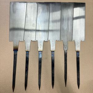  unused both blade saw metallic material shop special order goods 210 millimeter 6 pcs set . carpenter's tool saw pattern less saw 